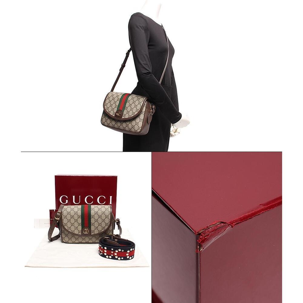 Gucci Supreme GG Ophidia Shoulder leather Bag - Picture 8 of 8
